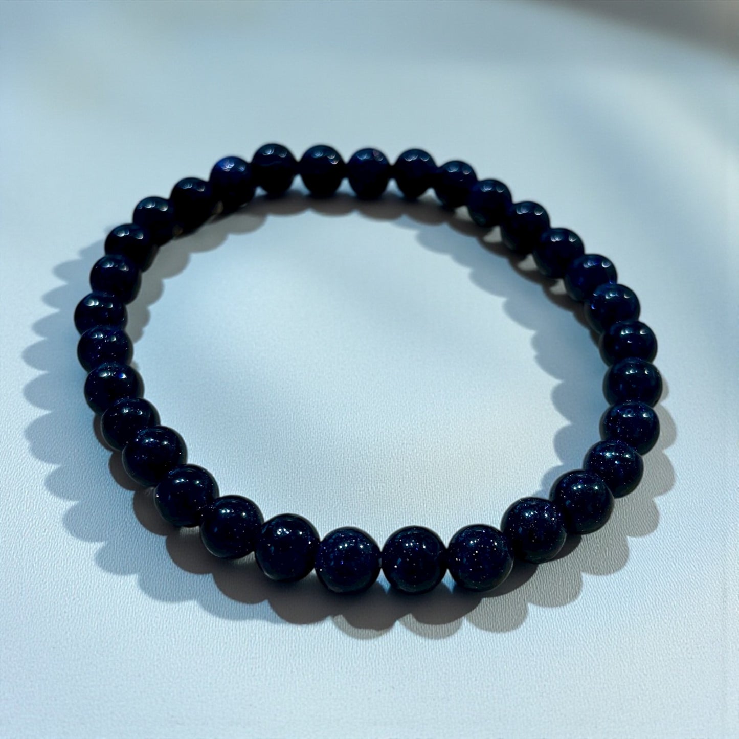 Blue Goldstone - Power Crystal Bracelet