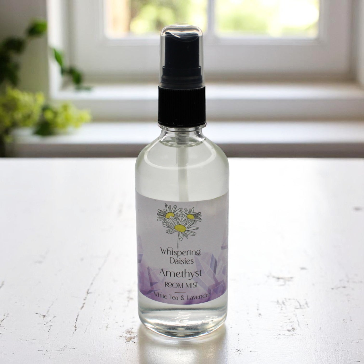 amethyst 100ml room mist from whispering daisies