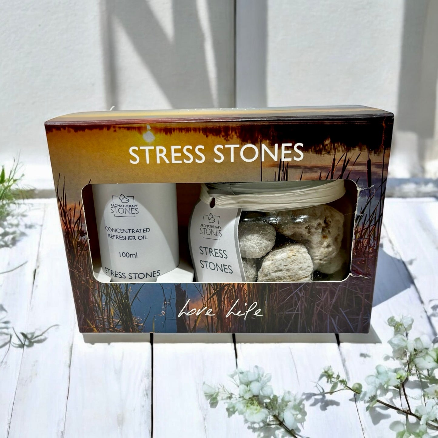 Stress Aromatherapy Stones - Gift Set