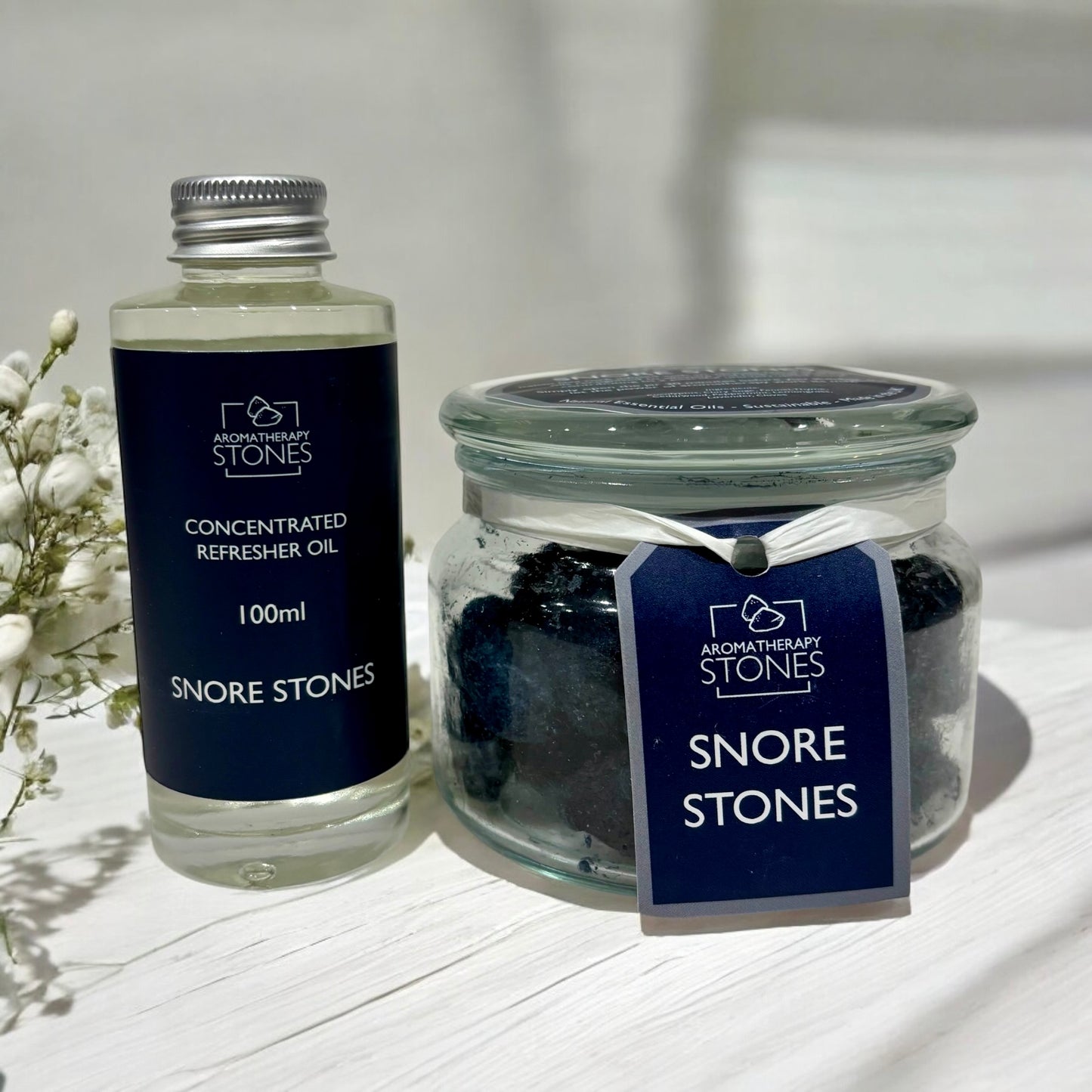 Snore Aromatherapy Stones - Gift Set