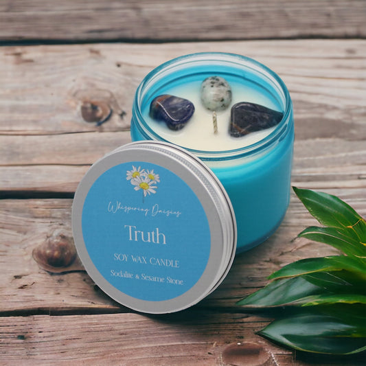 Truth - Crystal Infused Candle