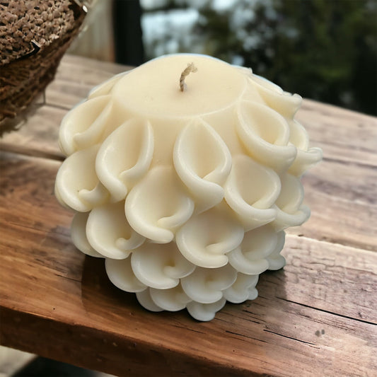 Large Blossom - Pillar Candle