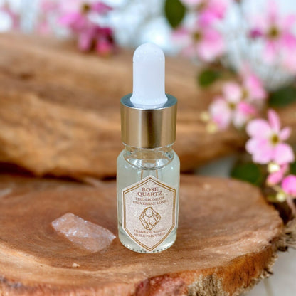 Rose Quartz Crystal - Oil Diffuser