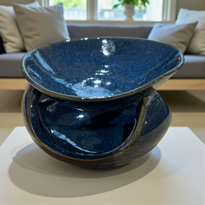 Abstract Dark Blue  - Burner