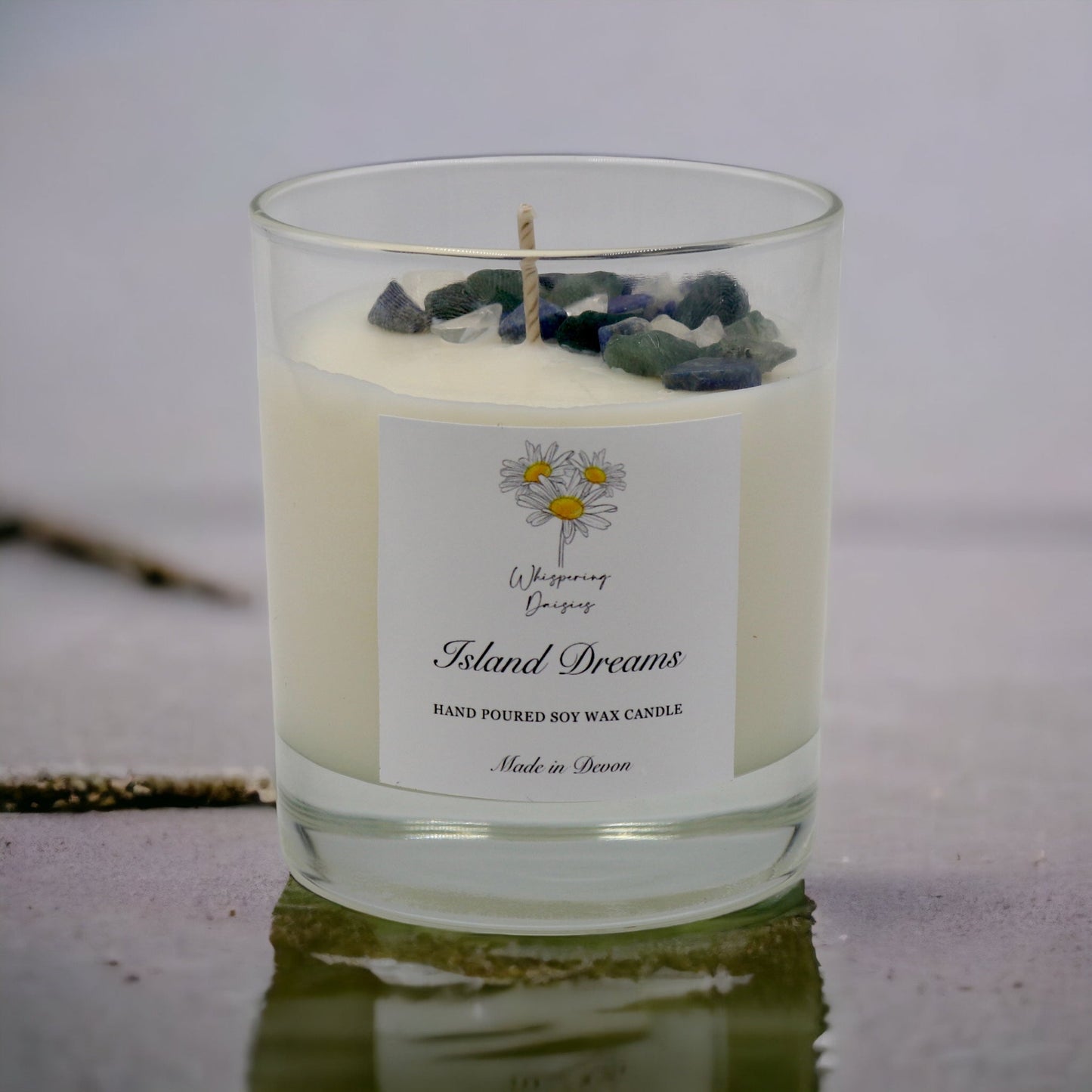 Island Dreams - Crystal Candle